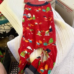 Wondershop Red Holiday Dog Pajamas Small NWT